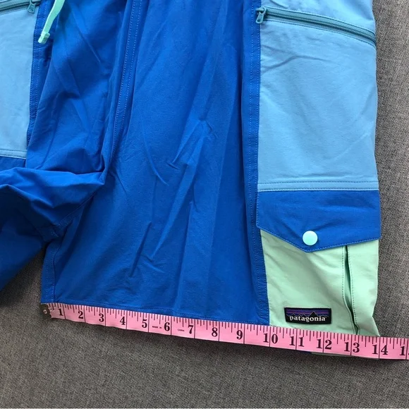 Patagonia Blue and Aqua Athletic Shorts - Picture 12 of 12